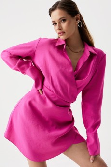 Платье 1083Р розовый Mil Mil