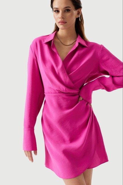 Платье 1083Р розовый milmil
