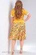 Комплект с платьем  120-1 желтый Milana