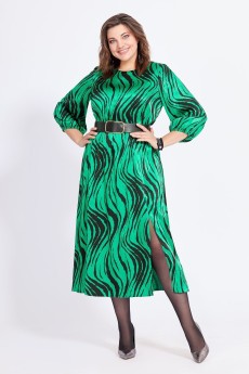 Платье 1043 зеленый Milora