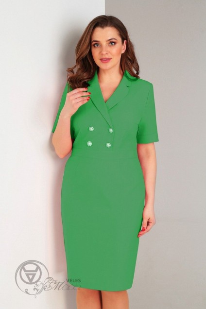Платье 709 зеленый Milora
