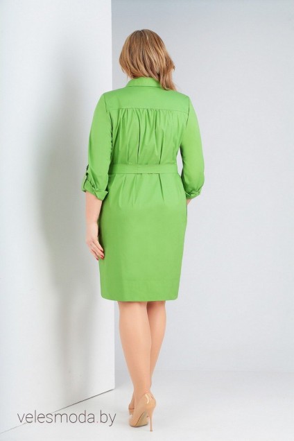 Платье 774 зеленый Milora