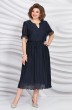 Платье 5407 темно-синий Mira Fashion