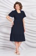 Платье 5409-2 темно-синий Mira Fashion