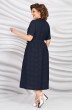Платье 5410-4 темно-синий Mira Fashion