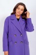 Пальто 855 фиолет MisLana