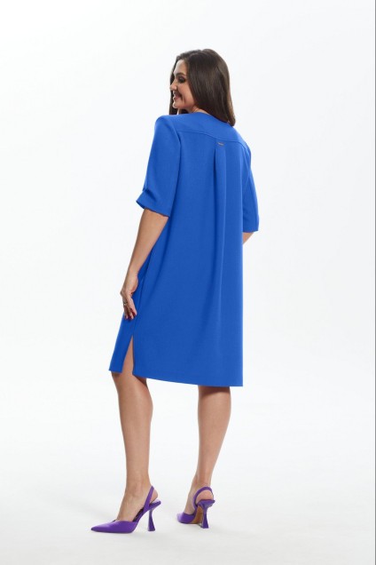 Платье 914 синий MisLana