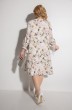Платье 2049 бежевый + цветы Michel Chic