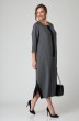 Платье 2073 темно-серый+точка Michel Chic