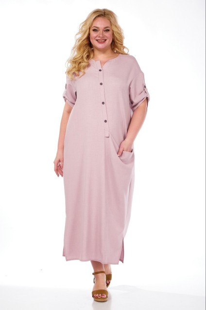 Платье 2094-3 светло-розовый Michel Chic
