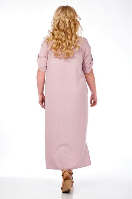 Платье 2094-4 розовый кварц Michel Chic
