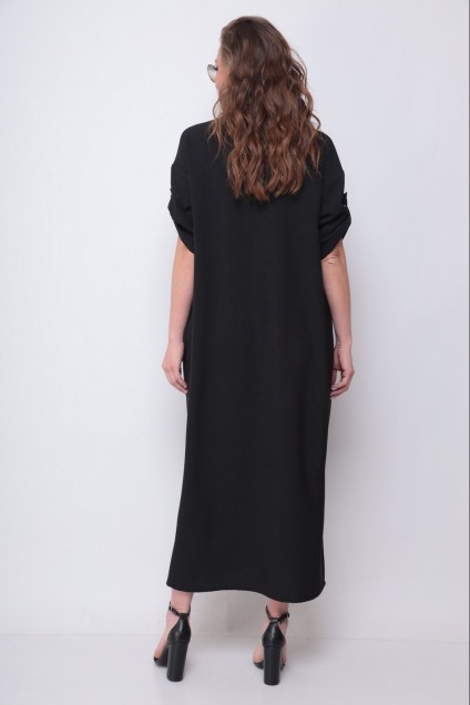 Платье 2094-4 черный оникс Michel Chic