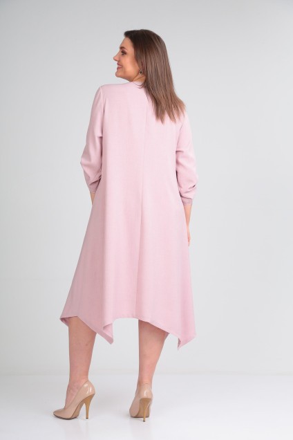 Платье 2119 розовый Michel Chic