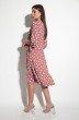 Платье 994 розовый + горох Michel Chic
