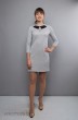 Платье 1012 серебро Mita Fashion