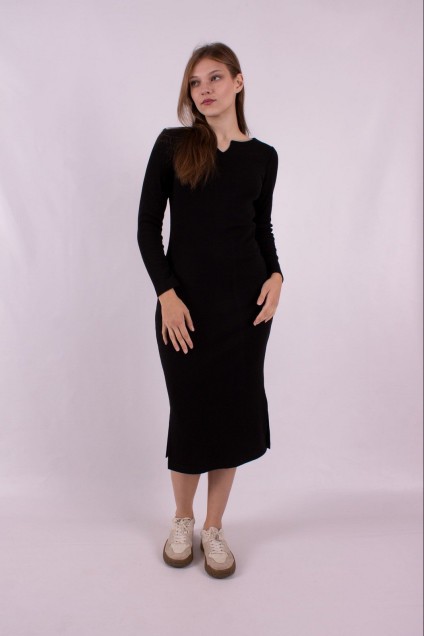 Платье 1188 черный Mita Fashion