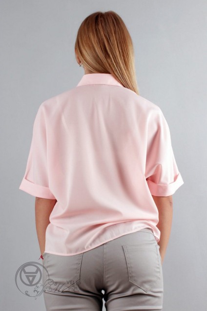 Блузка 920 розовый Mita Fashion