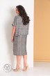 Платье 2014 серый+цветные полоски Moda-Versal