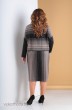 Платье 2100 серый Moda-Versal