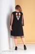Платье 2140 черный Moda-Versal