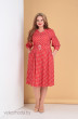 Платье 2153 красный Moda-Versal