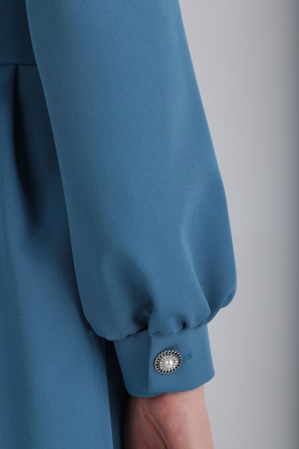 Платье 2276 голубой Moda-Versal