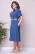 Платье 2298 голубой Moda-Versal