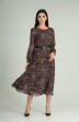 Платье 2360 коричневый Moda-Versal