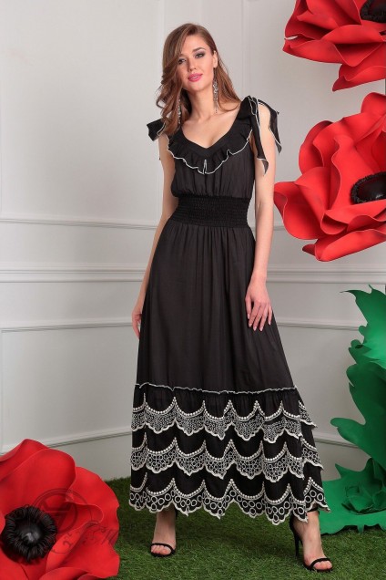 Платье 1945 черный Мода-Юрс