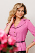 Костюм с юбкой 2136 розовый Мода-Юрс