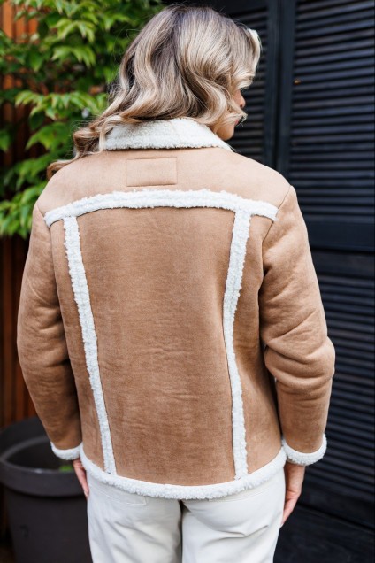 Куртка 2506 светло-коричневый Мода-Юрс