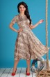 Комплект с платьем 2513 светло-бежевый Мода-Юрс