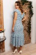 Платье 2559 голубой Мода-Юрс