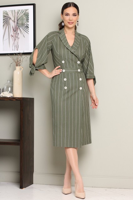 Платье 2650 зеленый Мода-Юрс