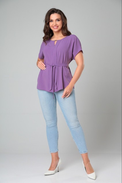 Блузка 720-1 фиолетовый Modema