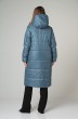 Пальто 1026-4 серо-голубой Modema