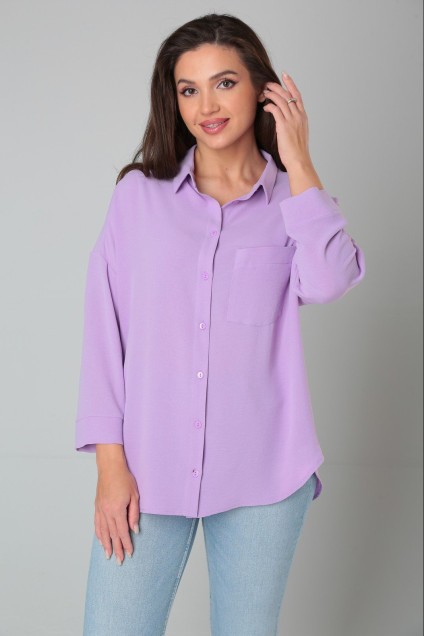 Рубашка 722-1 лиловый Modema
