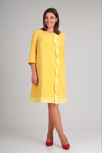 Платье 002 лимон Мублиз