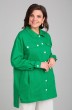 Рубашка 028 зеленый Мублиз