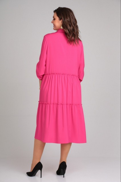 Платье 030 розовый Мублиз