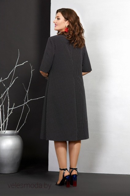 Комплект с платьем 404 черный Мублиз