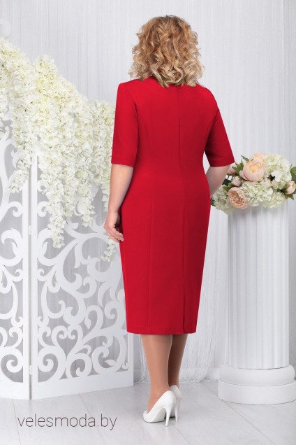 Комплект с платьем  5724 красный Ninele