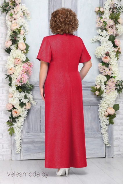 Платье 5756 красный Ninele