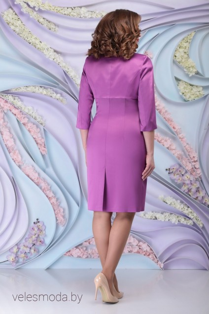 Костюм с платьем 974 фиолетовый Ninele