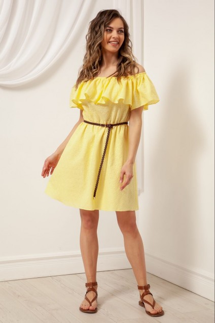 Платье 50105 желтый Nova Line