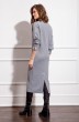 Платье 50185 серый меланж Nova Line