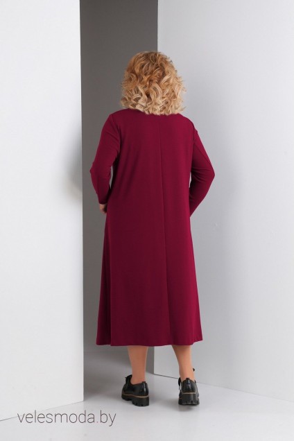 Платье 3323 красный Algranda (Новелла Шарм)