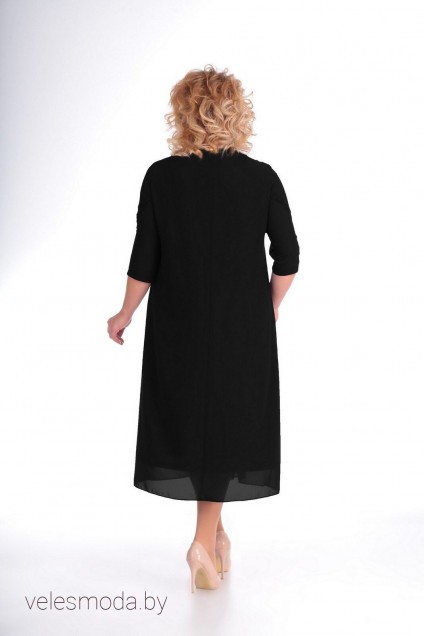 Платье 3310 черный Algranda (Новелла Шарм)