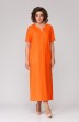 Платье 01645 оранжевый Ollsy