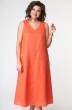 Платье 1633 оранжевый Ollsy